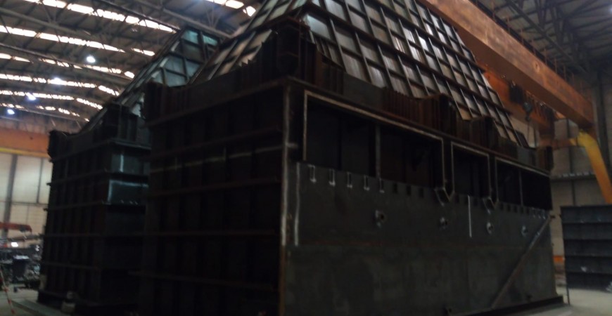 Bolivya Santa Cruz Çimento Fabrikası Çelik Endüstriyel Filitre İmalatı