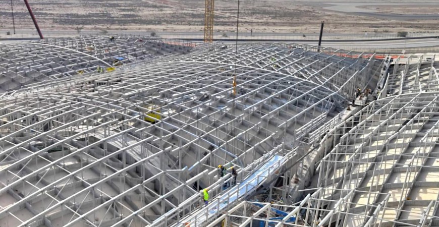 Kuwait Airport Steel Construction Works